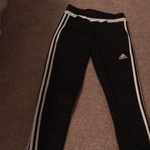 Adidas zipper up joggers